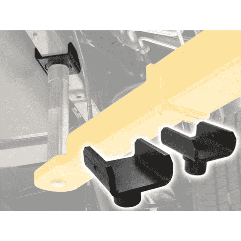 Atlas Equipment Frame Adapters/FTA, 1.5" Peg Size (1 Pair)
