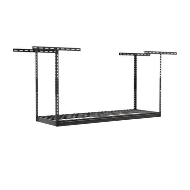 SafeRacks 2x6 Overhead Garage Storage Rack Hammertone