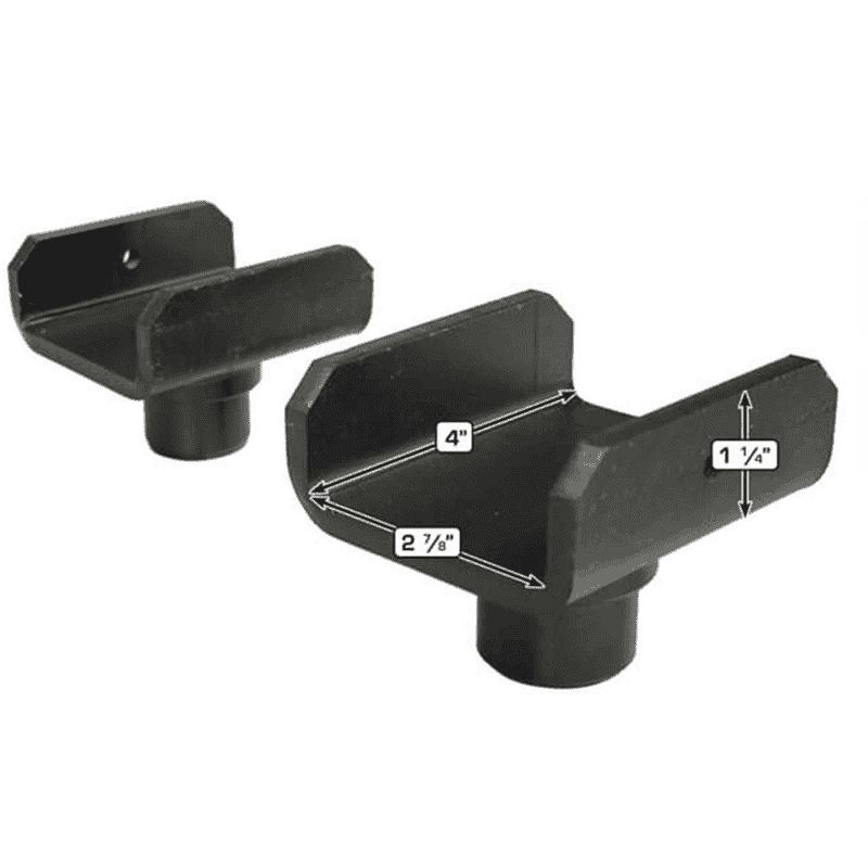 Atlas Equipment Frame Adapters/FTA, 1.57" Peg Size (1 PAIR)