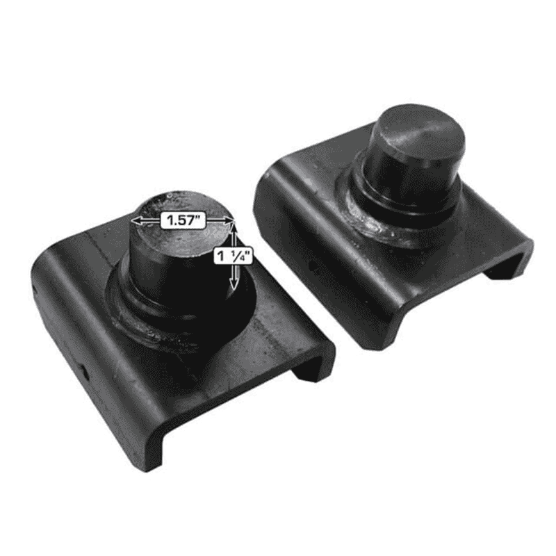 Atlas Equipment Frame Adapters/FTA, 1.57" Peg Size (1 PAIR)