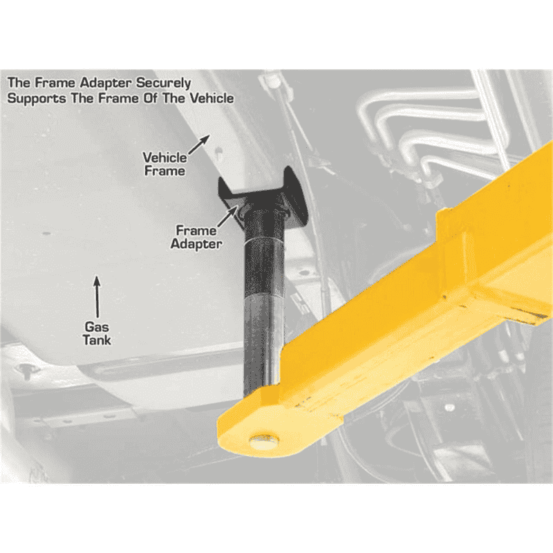 Atlas Equipment Frame Adapters/FTA, 1.57" Peg Size (1 PAIR)