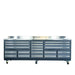 Dragonfire Tools 20 Drawer 9 Foot Heavy Duty Tool Chest Front View