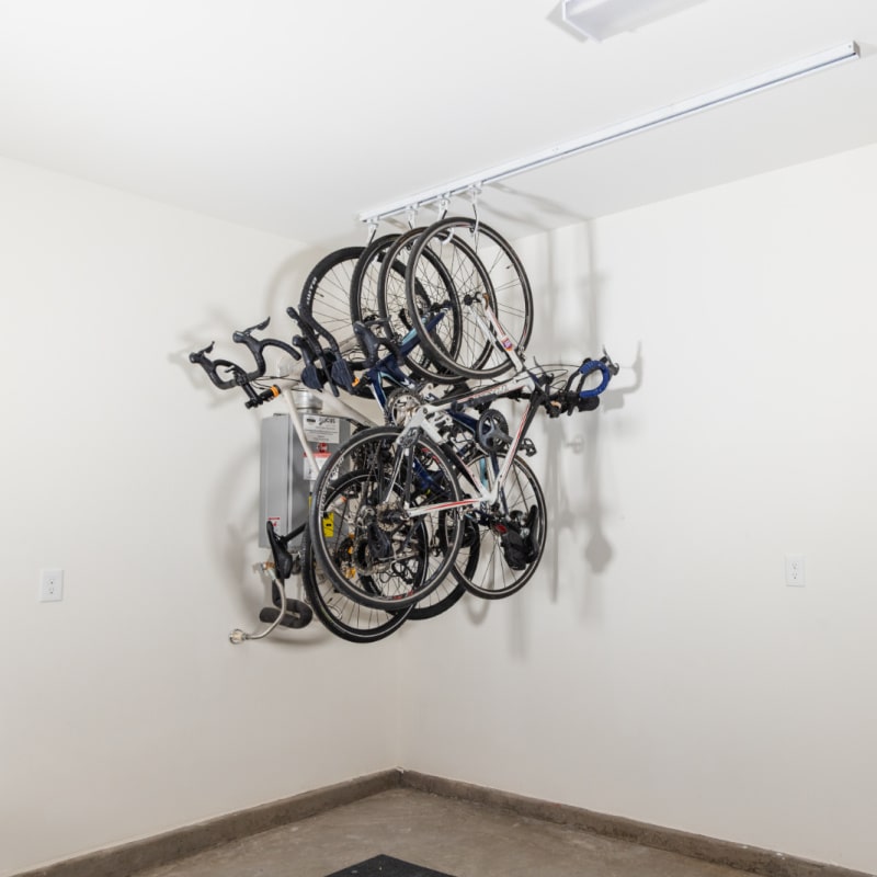 Pro Bike Rack E-Z Bike Slide Pro Bike Rack For Garage — The Garage Gizmo