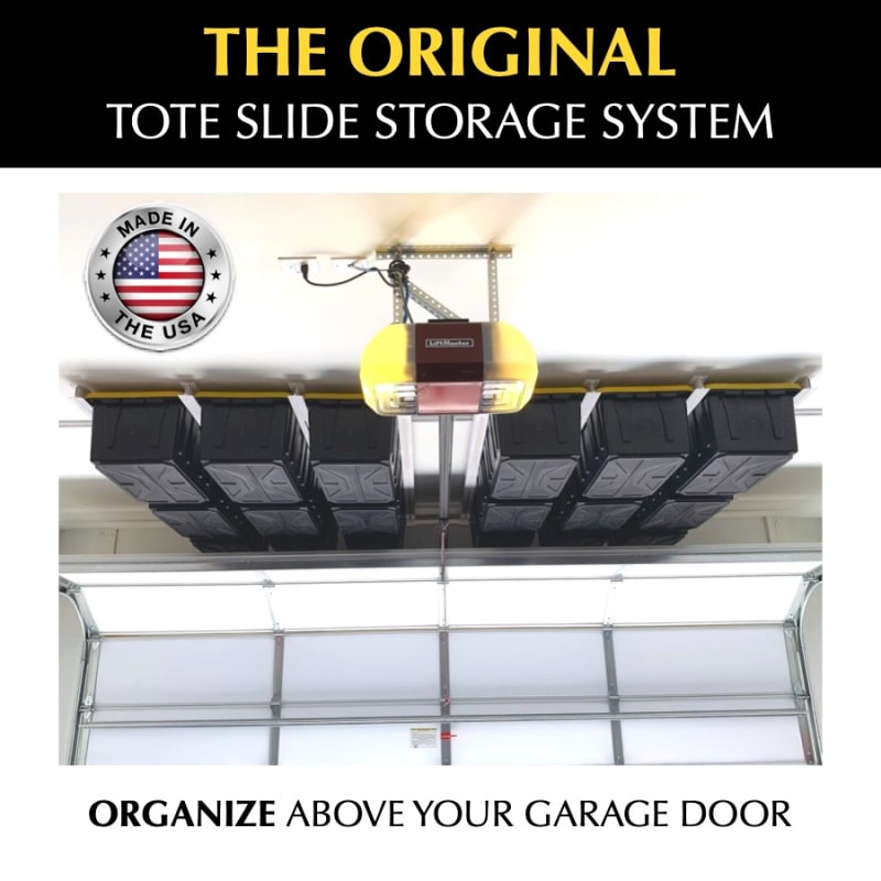 E-Z Tote Slide PRO Overhead Garage Storage Rack
