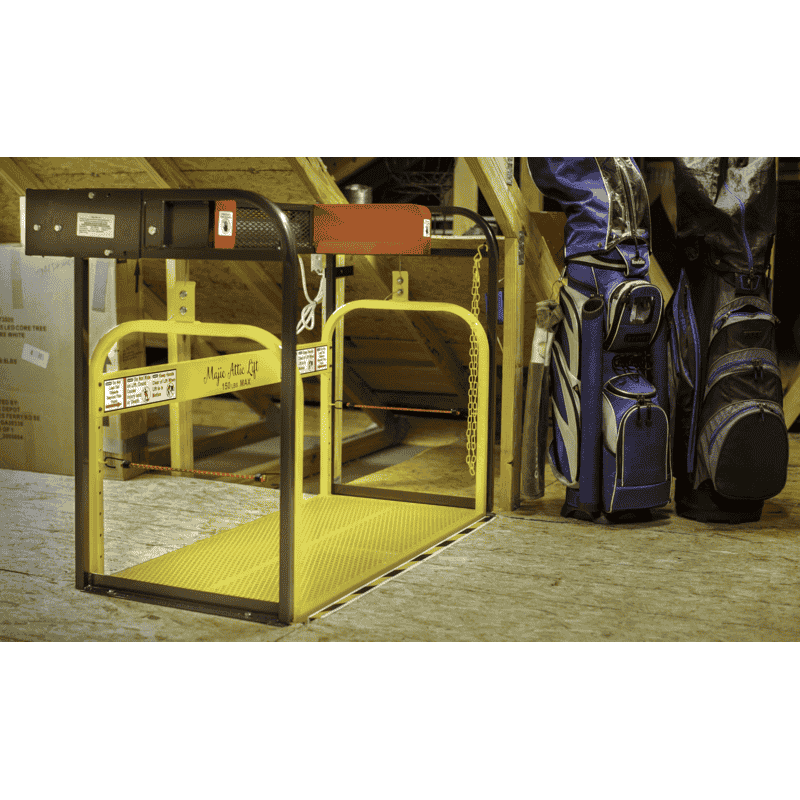 Majic Attic Lift Motorized Attic Lift For Garage