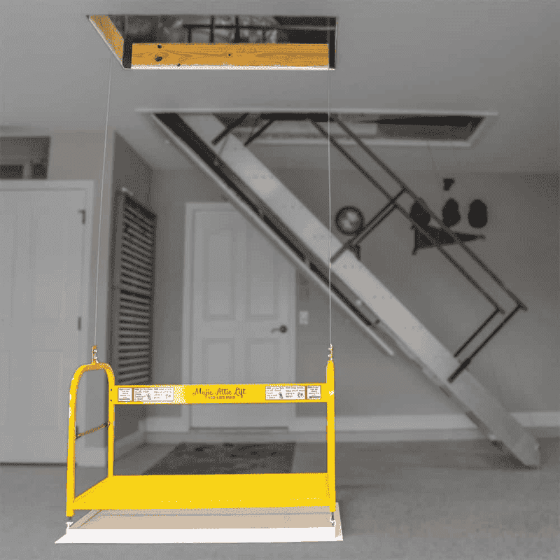 Majic Attic Lift Motorized Attic Lift For Garage