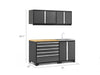 NewAge Pro Series 5 
Piece Garage Cabinet Set Dimensions