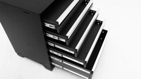 NewAge Pro Series 5 
Piece Garage Cabinet Set Drawers