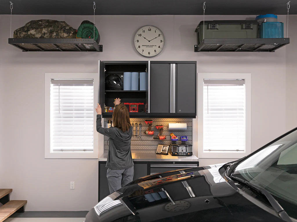 NewAge Pro Series 5 
Piece Garage Cabinet Set With Lady