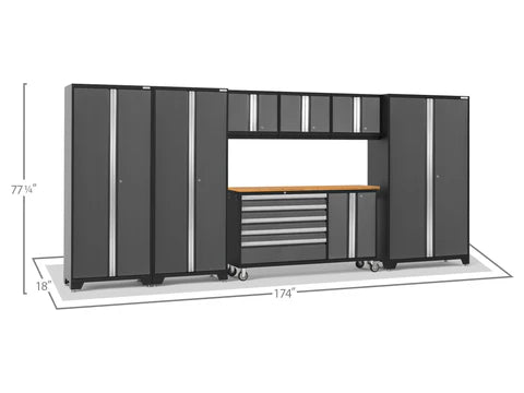 NewAge Products Bold Series 7 Piece Garage Cabinet Set