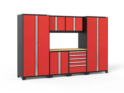 NewAge Products Pro Series 7 Piece Garage Cabinet Set