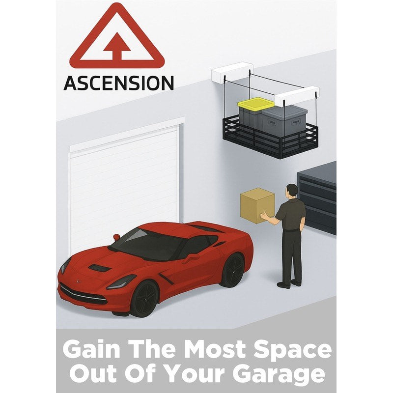ONRAX Garage Storage Lift - Motorized Overhead Storage Lift