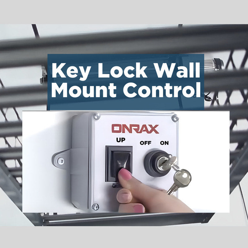 ONRAX Garage Storage Lift - Motorized Overhead Storage Lift