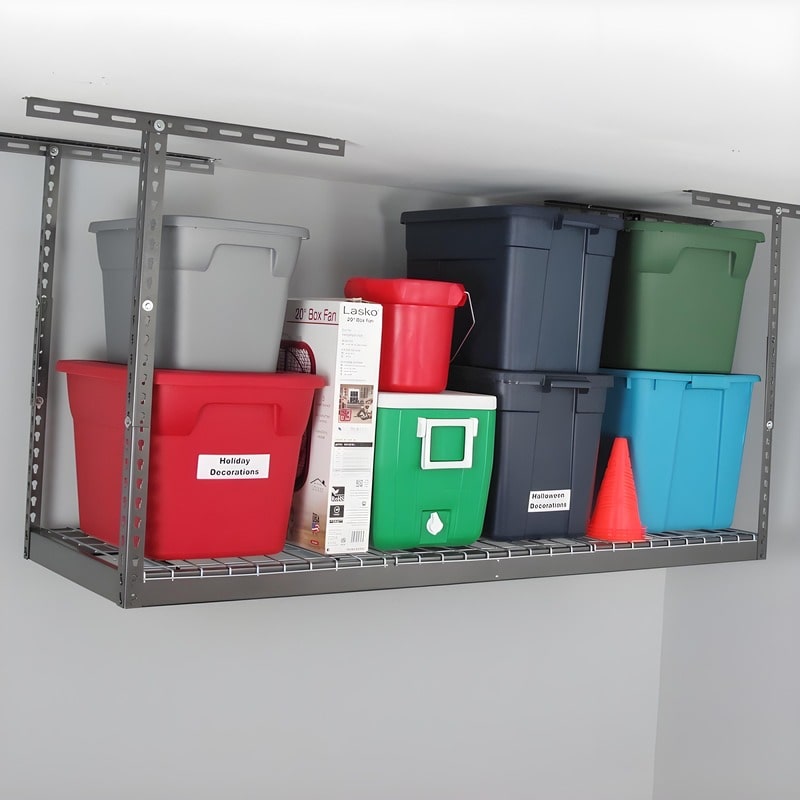 SafeRacks 2x6 Overhead Garage Storage Rack — The Garage Gizmo
