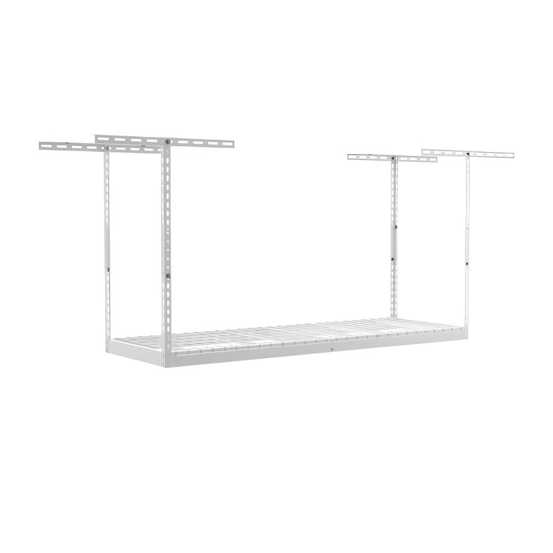 SafeRacks 2x6 Overhead Garage Storage Rack White