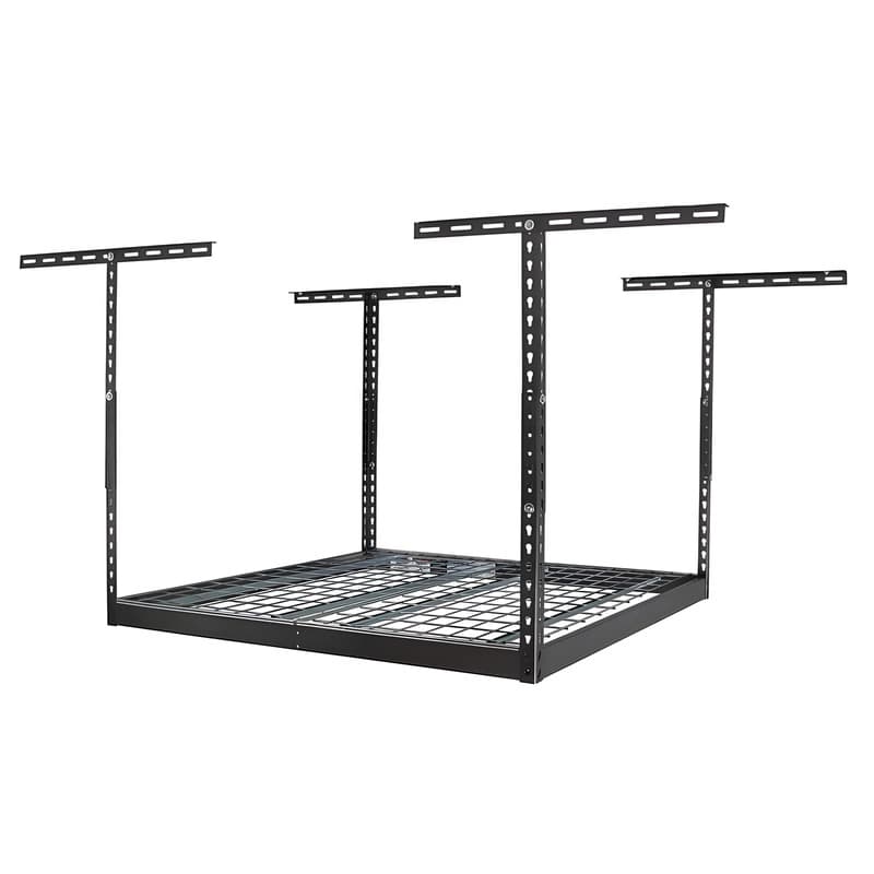 Storage Rack With 4x4 Posts SafeRacks 4x4 Overhead Garage Storage Rack — The Garage Gizmo