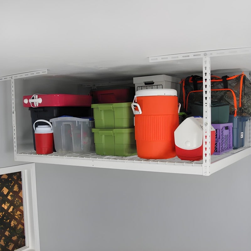 SafeRacks 4x6 Overhead Garage Storage Rack — The Garage Gizmo