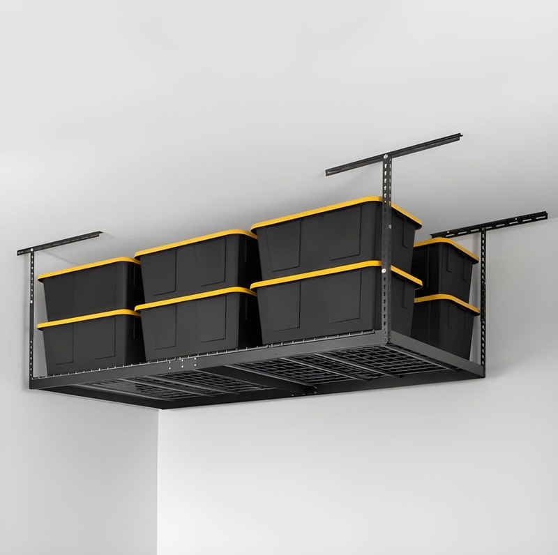 SafeRacks 4x8 Overhead Garage Storage Rack — The Garage Gizmo
